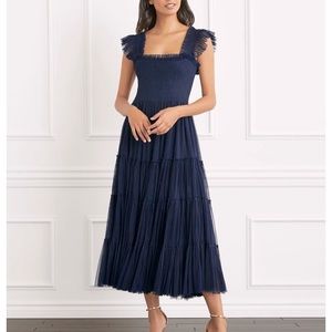 Hill house home Ellie Nap Dress Navy Tulle S (sold out) BNWT